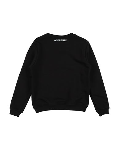 Kid Girl Sweatshirt Black Size 16 Cotton, Polyester