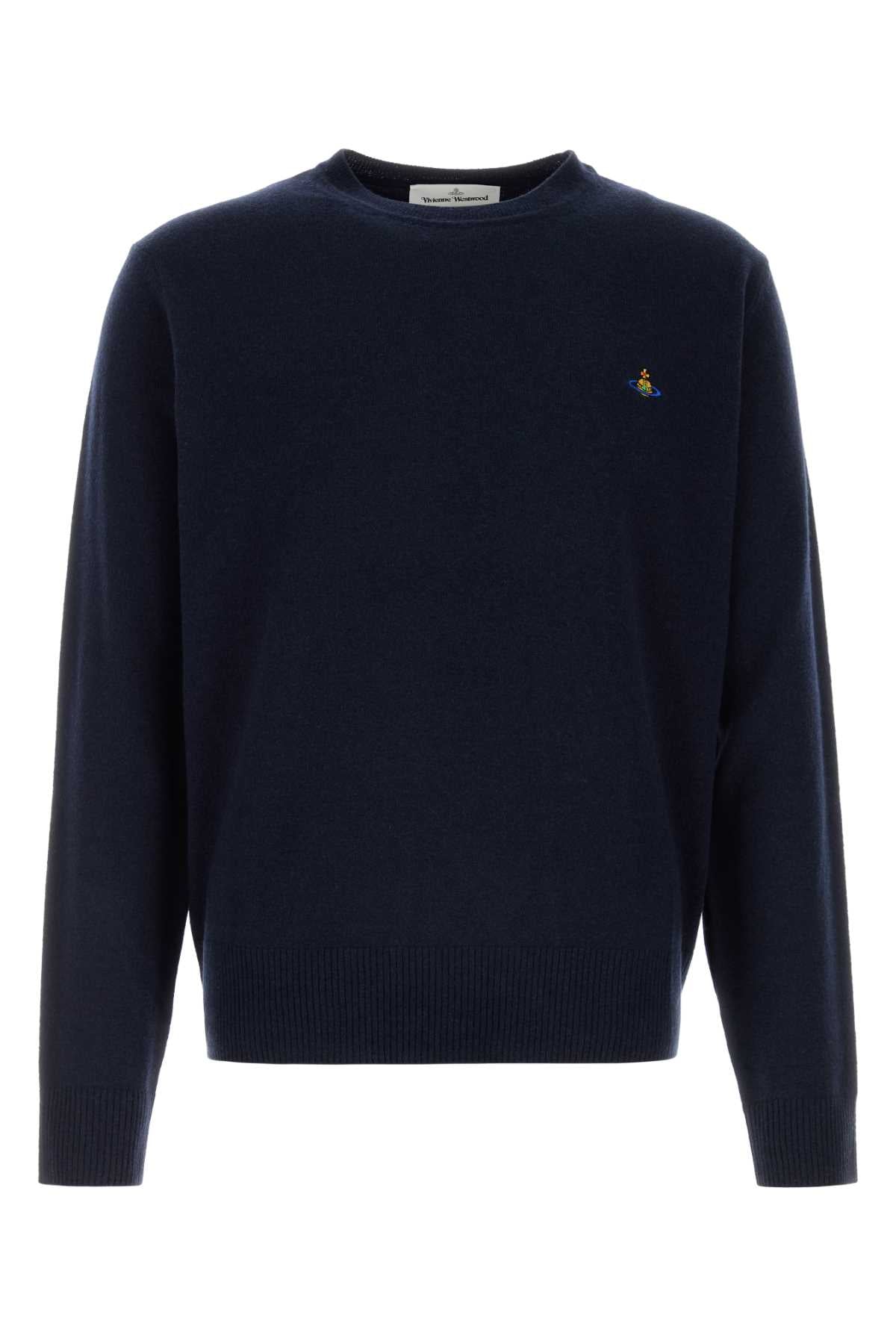 Roundneck Sweater — Navy