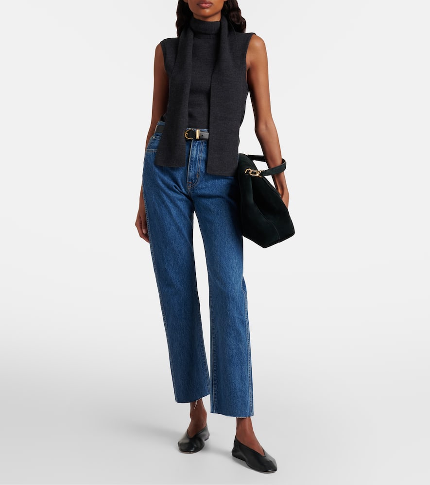 Hero cropped slim jeans