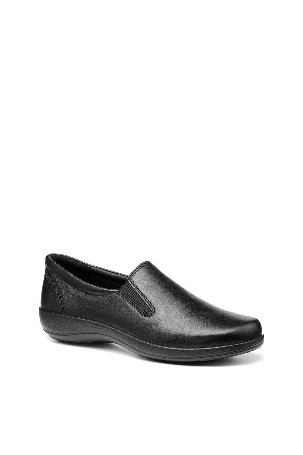 Hotter Women's 'Glove II' Slip On Shoes in Black