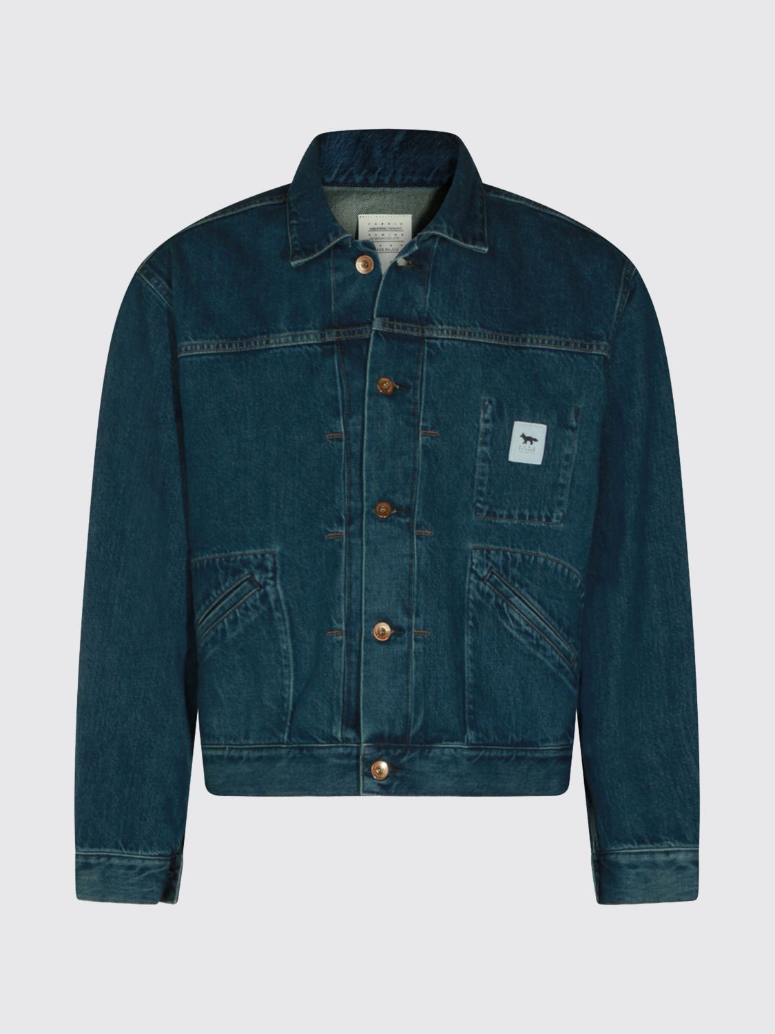 MAISON KITSUNÉ Jacket Men color Indigo
