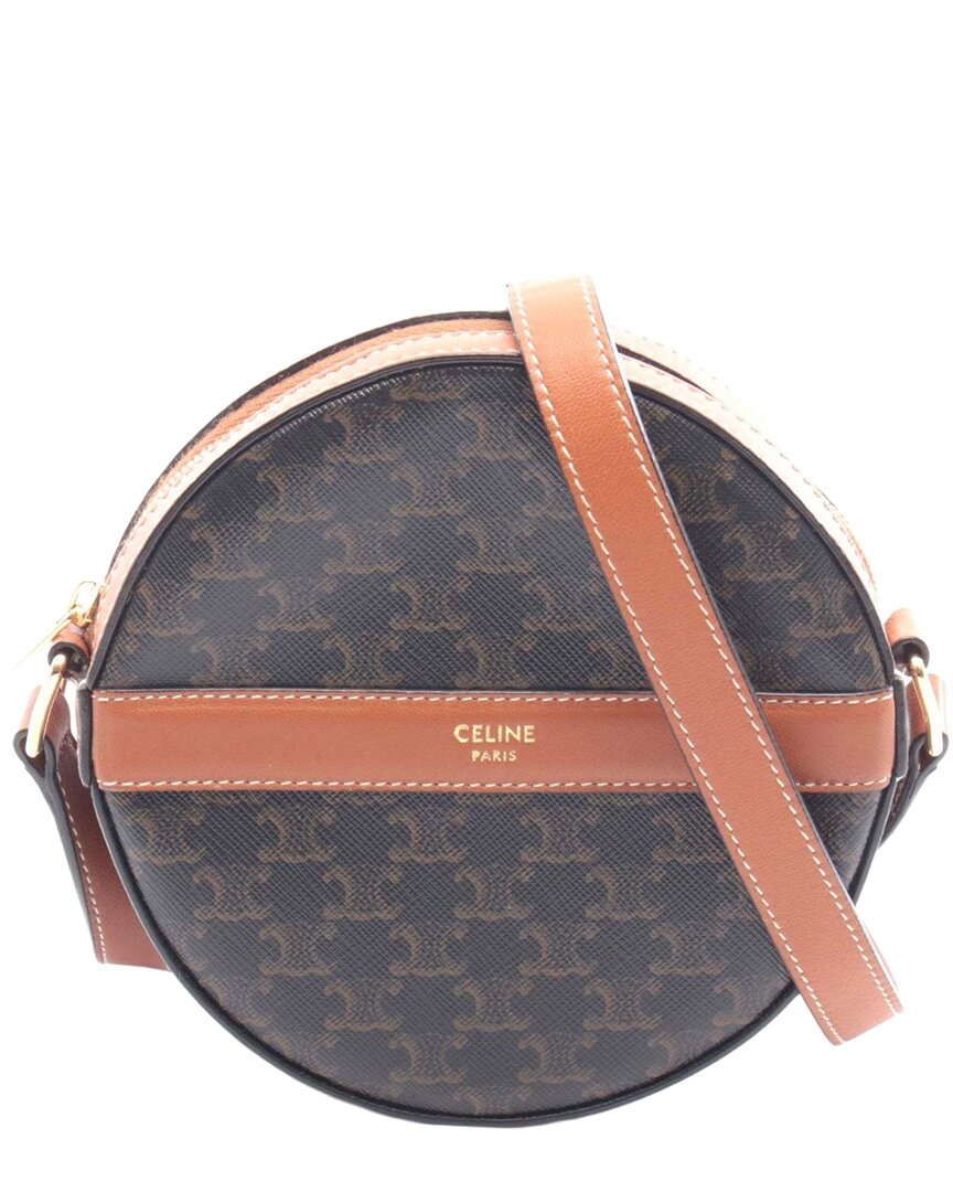 Triomphe Shoulder Bag Coated (Authentic Pre-Loved)