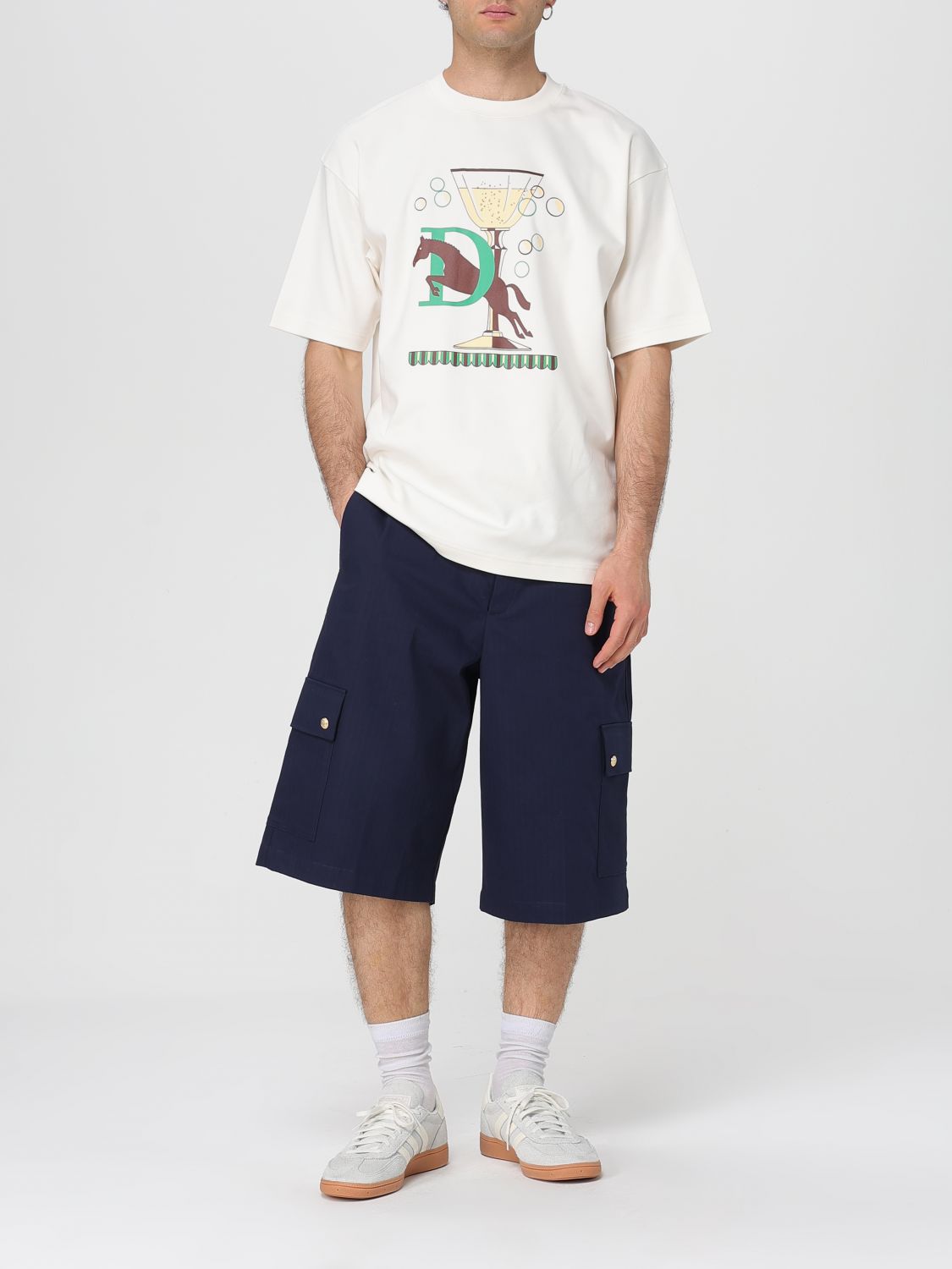 Short DRÔLE DE MONSIEUR Men color Blue