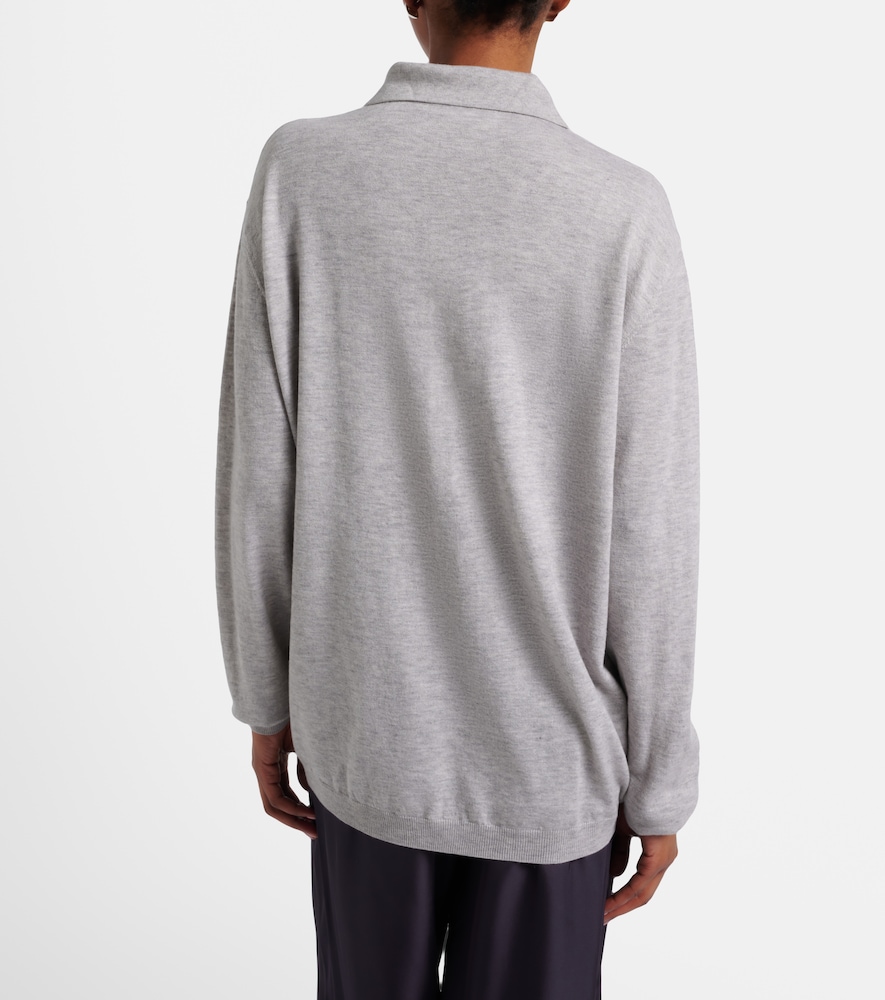 Tala wool-blend polo sweater