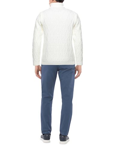 Man Turtleneck White Size 3XL Cotton, Wool, Viscose, Polyamide