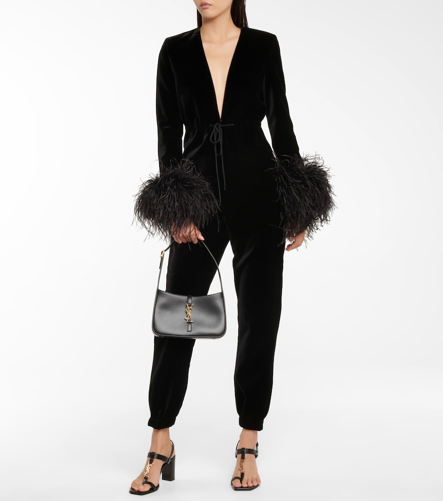 Saint Laurent Le 5 à 7 leather shoulder bag