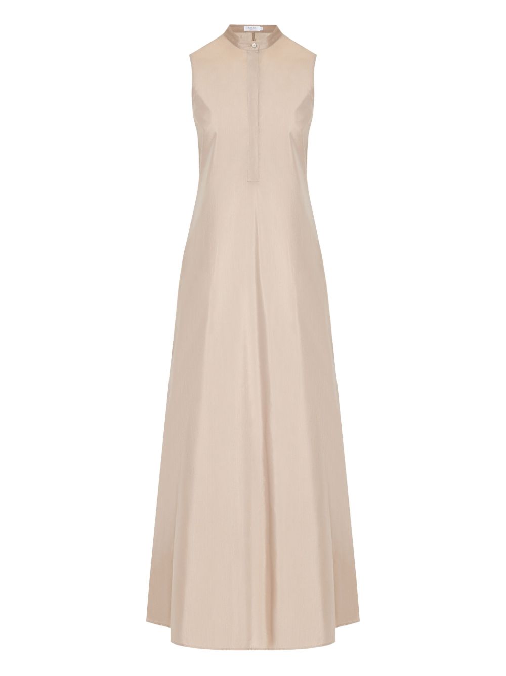 Bow-tie detail sleeveless dress - Neutrals