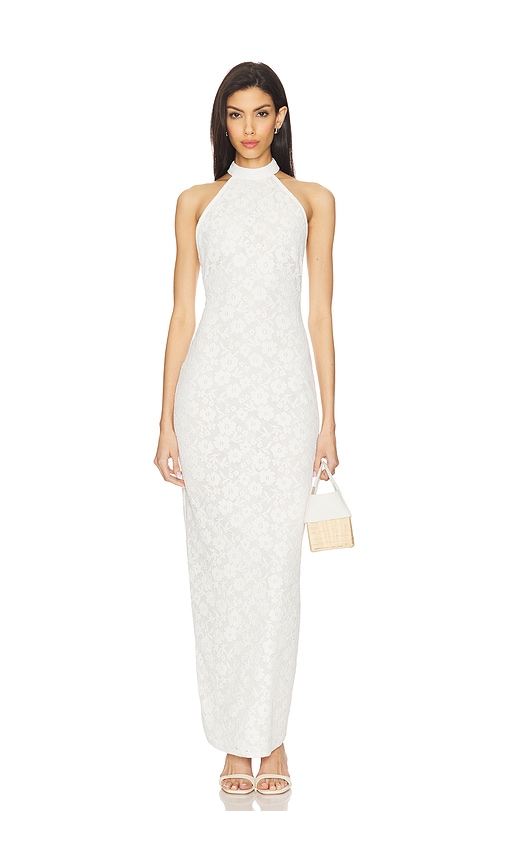 Lovers and Friends ROBE BRIANNA en White.  XS. Also en L, M, S
