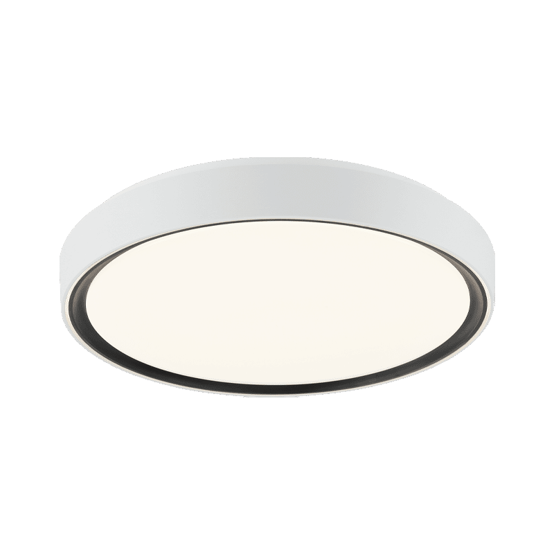 Matteo Alamus 2-Light Ceiling Light In Aged Gold Brass With White