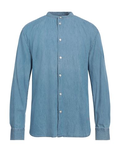 Man Denim shirt Blue Size M Cotton