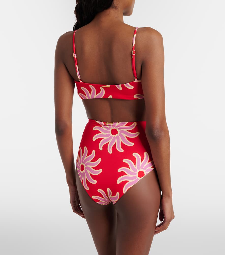 Elisa printed bikini bottoms