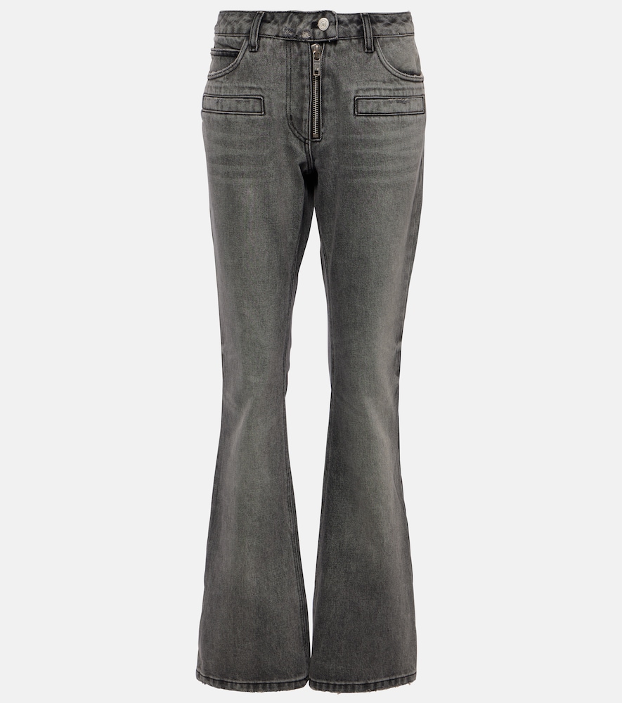 Courrèges Low-rise straight jeans