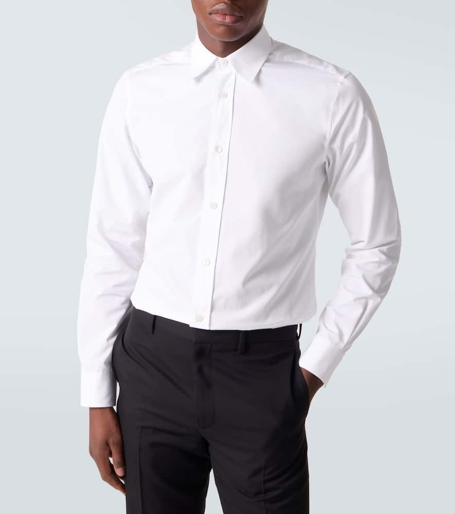 Cotton poplin shirt