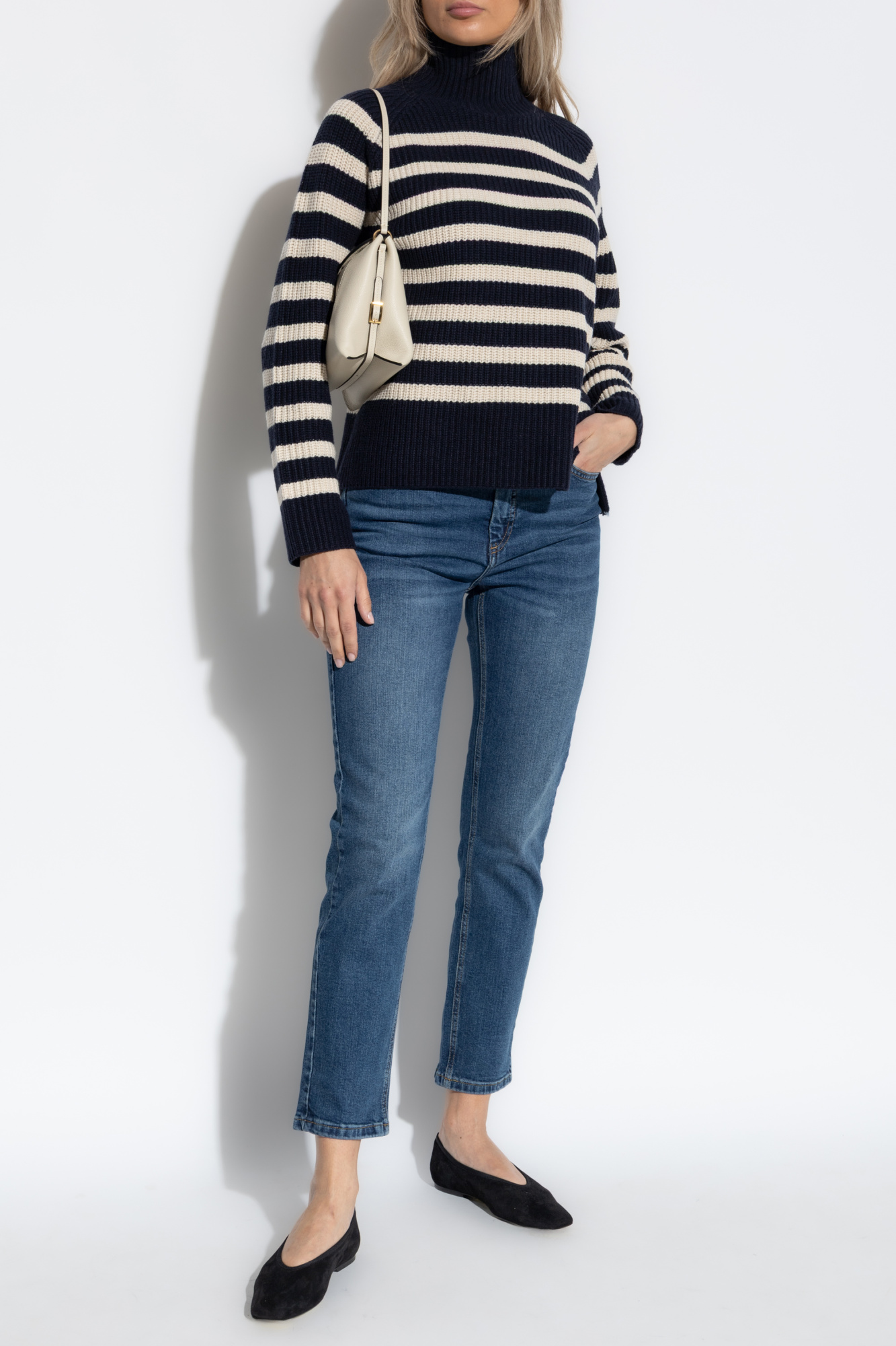 Turtleneck "Arissa", Women's, Navy Blue