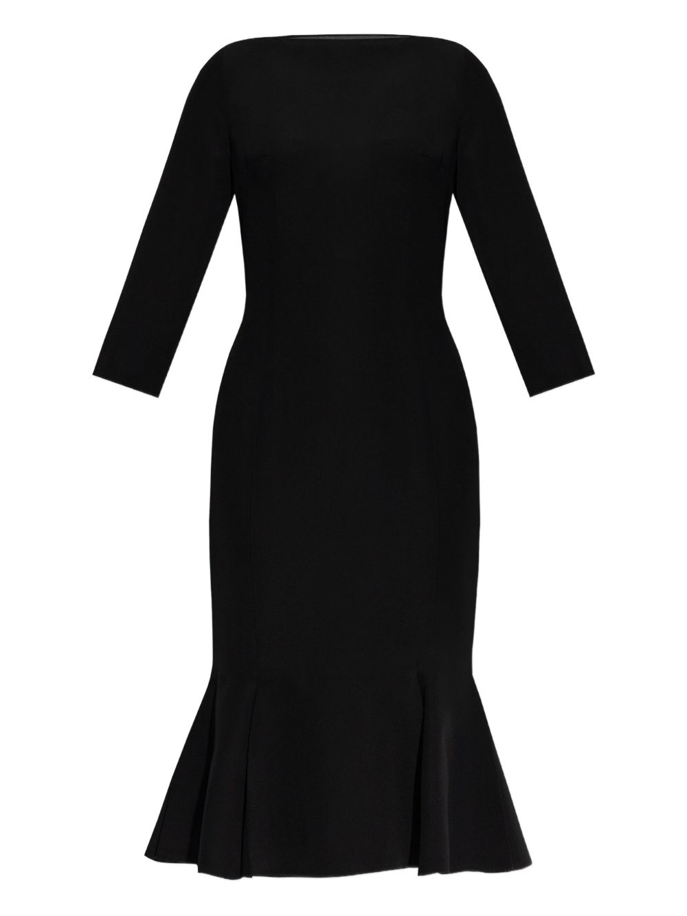 slim fit dress slacks Long V-Neck Prom Dress with Open Back