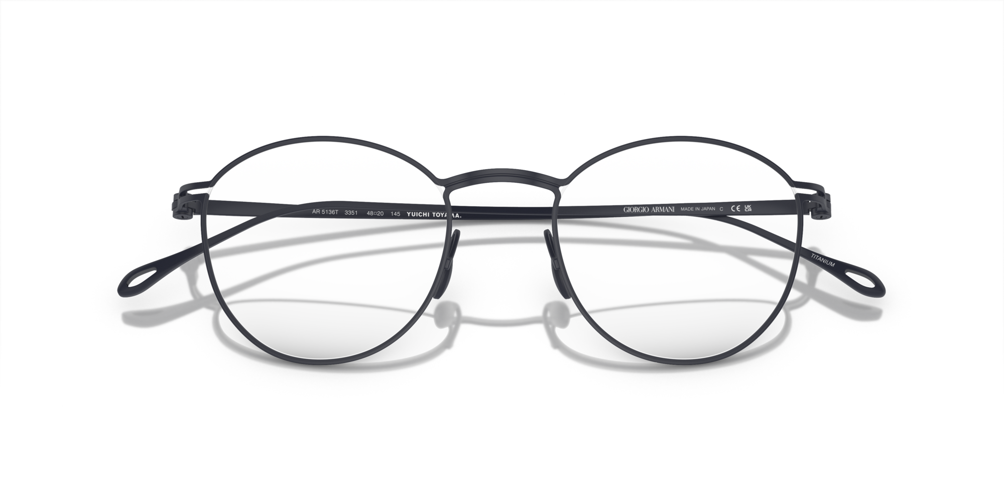 Giorgio Armani Man Giorgio Armani AR5136T 3351 Optical frames Titanium Blue Pantos Norma