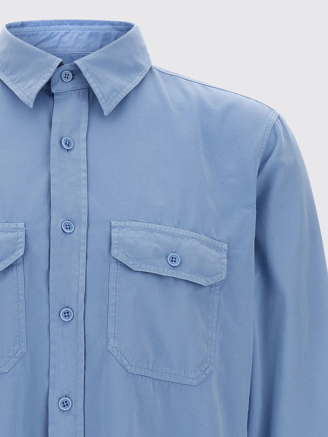 Shirt Men color Blue
