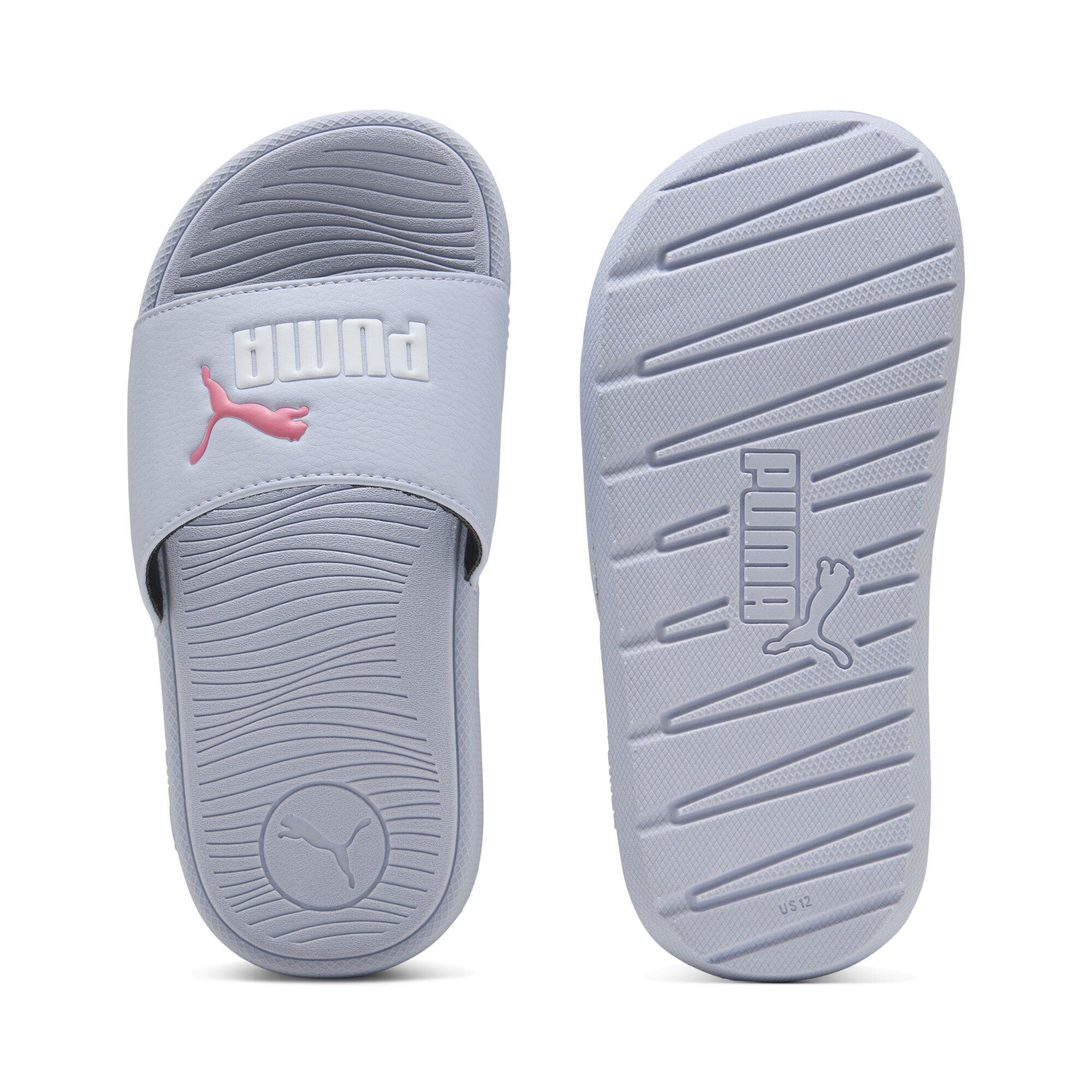 PUMA Cool Cat 2.0 Little Kids' Slides in Blue