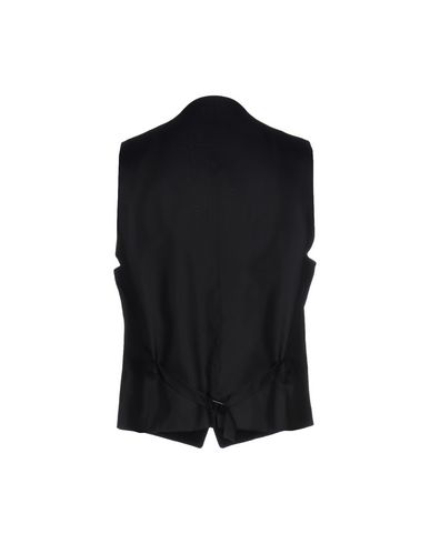 Man Tailored Vest Midnight blue Size 46 Virgin Wool, Polyester, Elastolefin