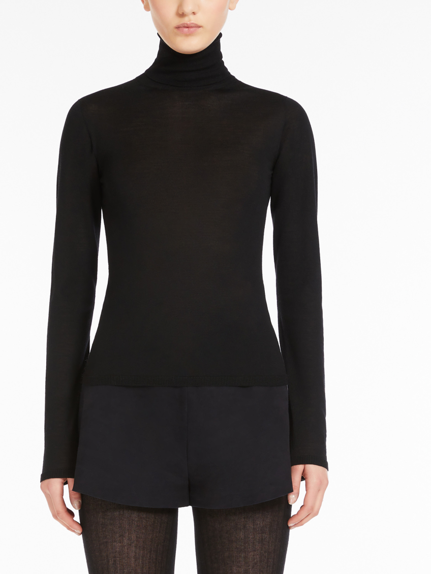 Black High-neck Sweater