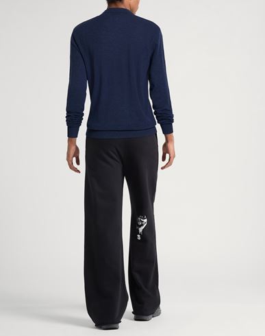 Man Sweater Midnight blue Size M Wool, Cashmere