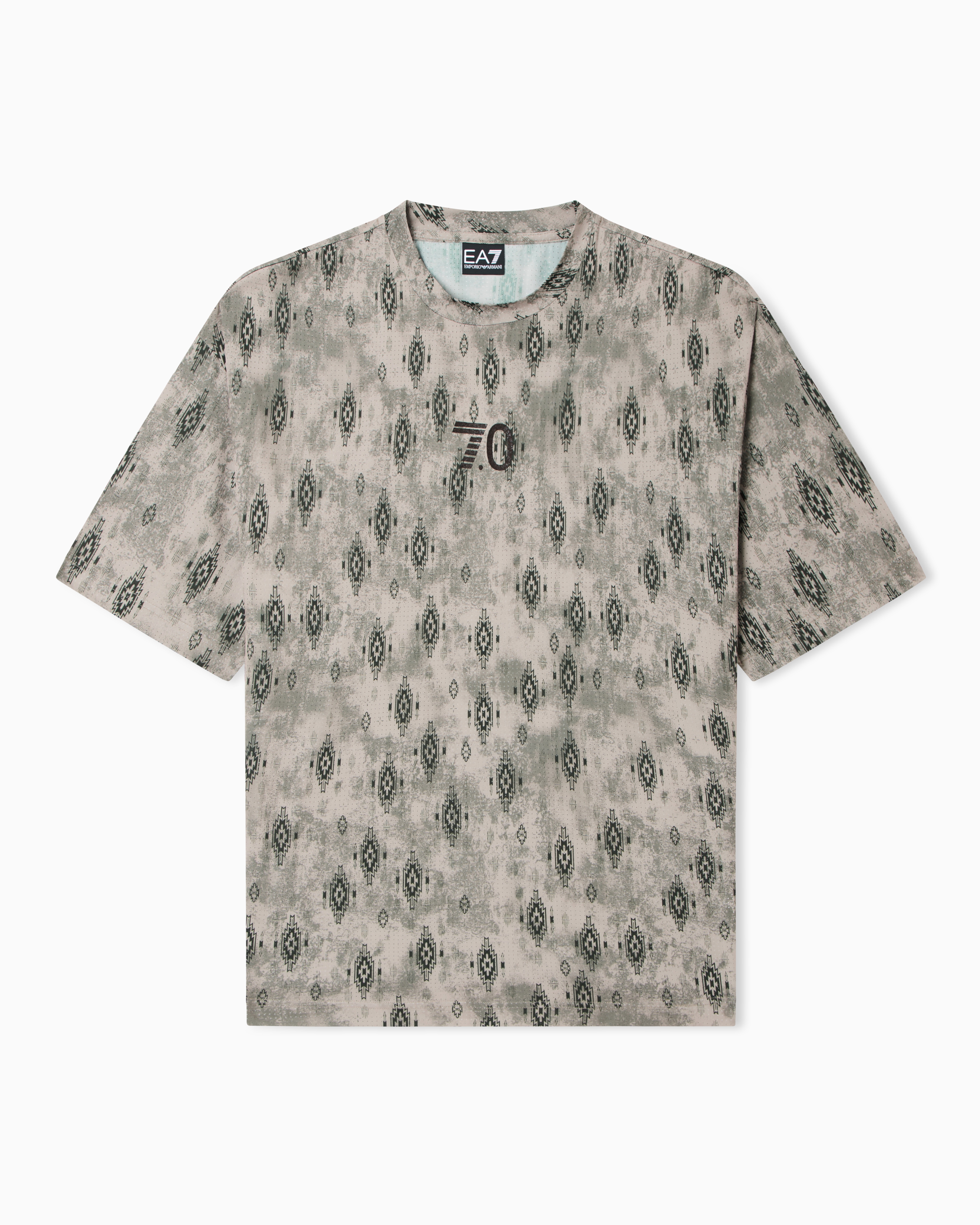 7.0 SHOW T-shirt in stretch technical fabric