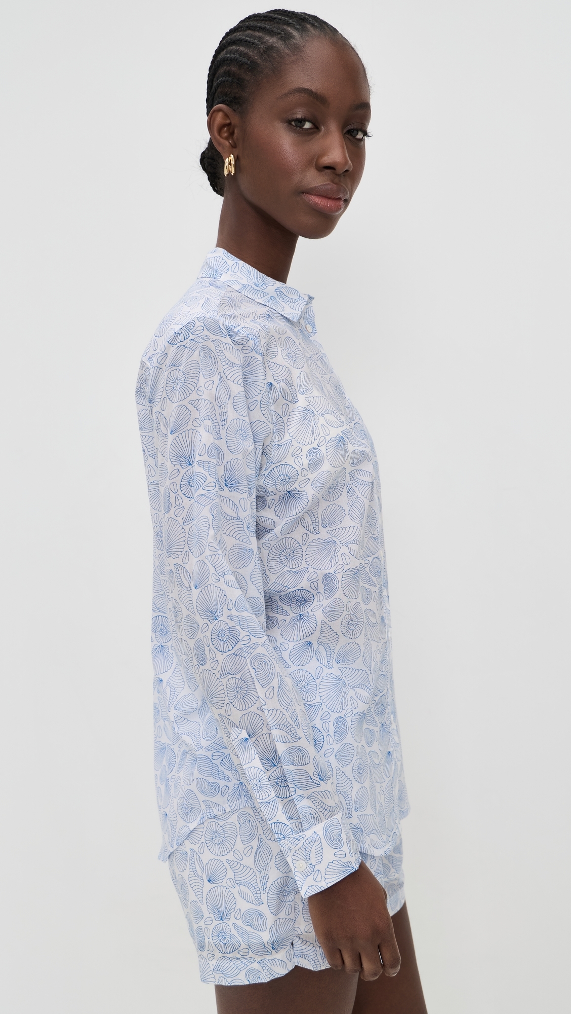 Favorite Seashell Shirt Blue Seashell
