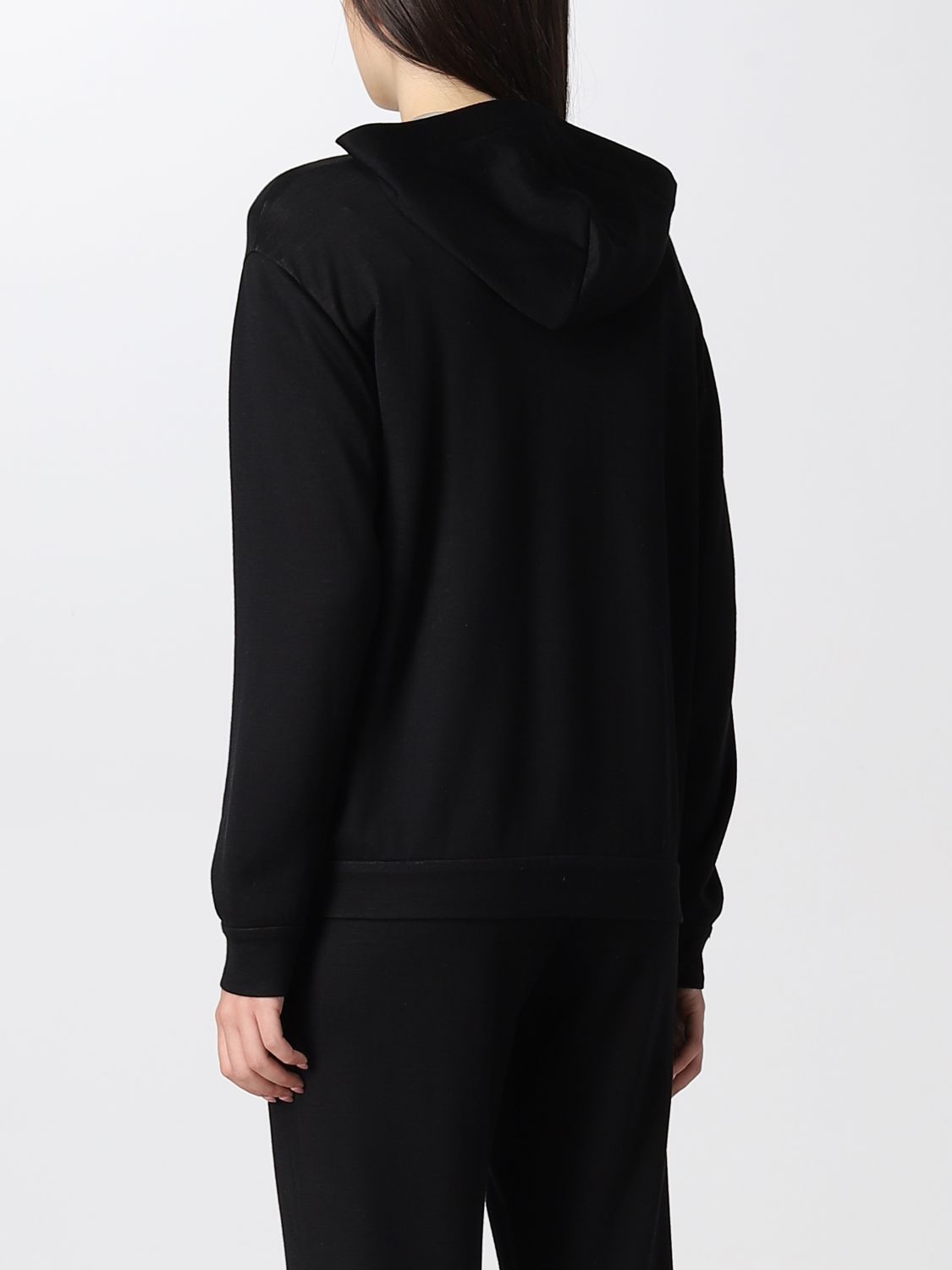 Sweatshirt Women colour Black