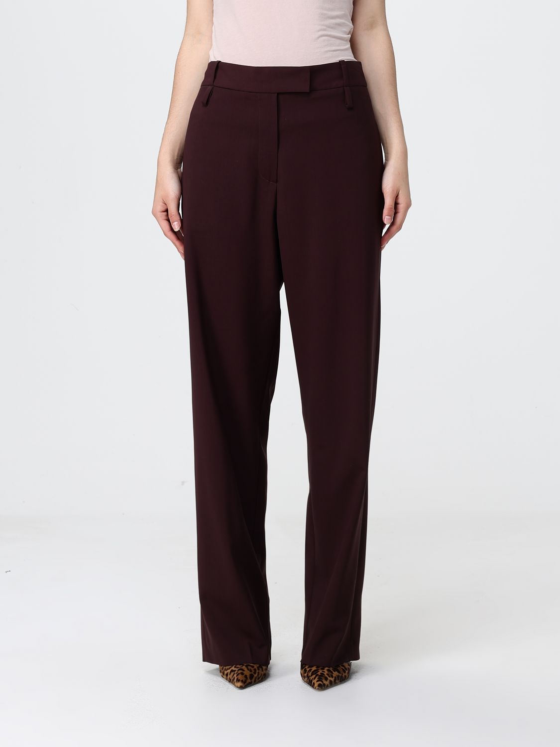 Pants Woman color Violet