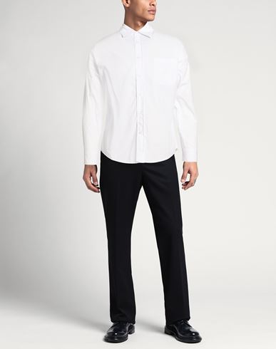 Man Shirt White Size S Cotton