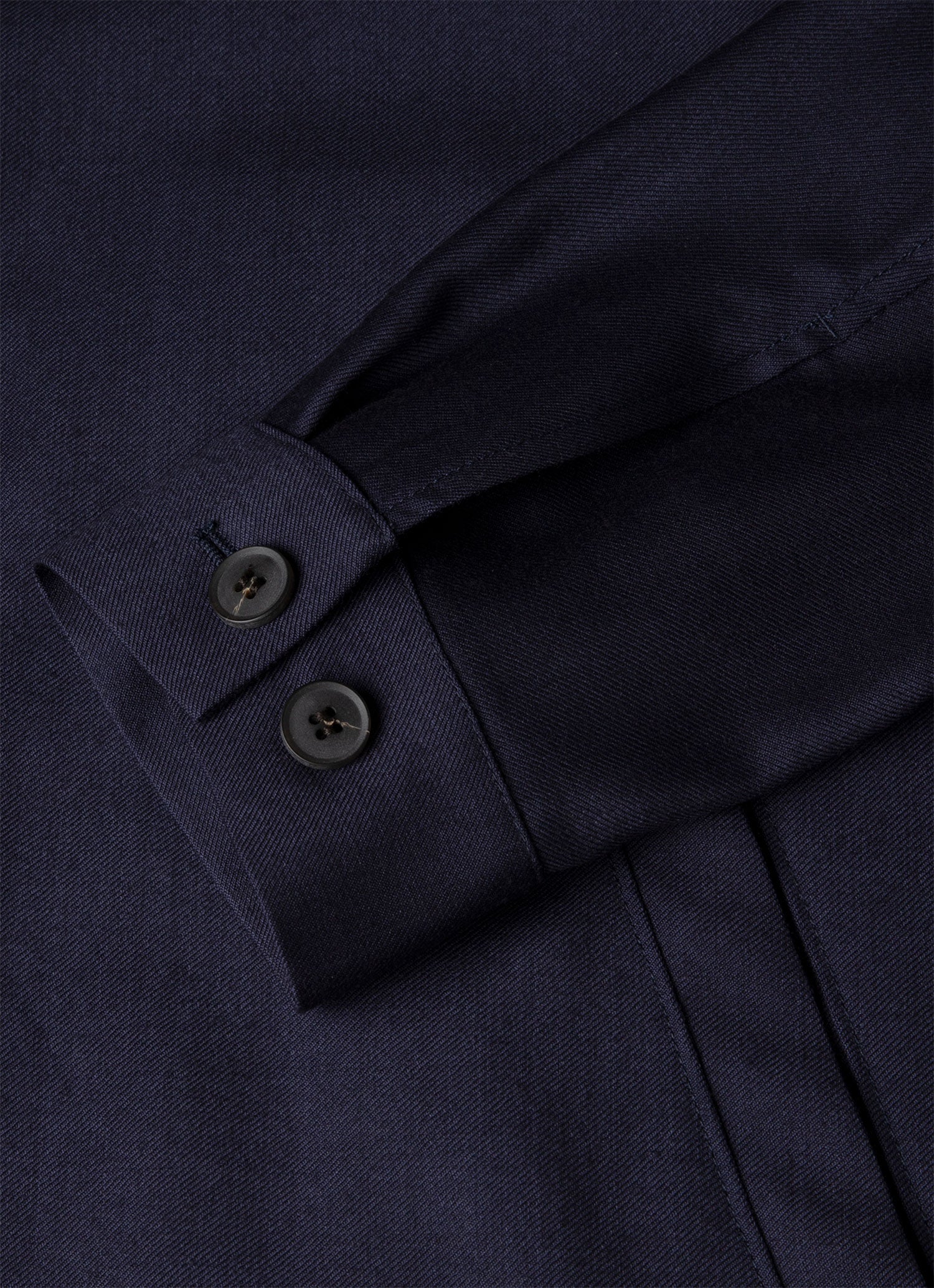 Men's Wool Twill Jacket in Navy M