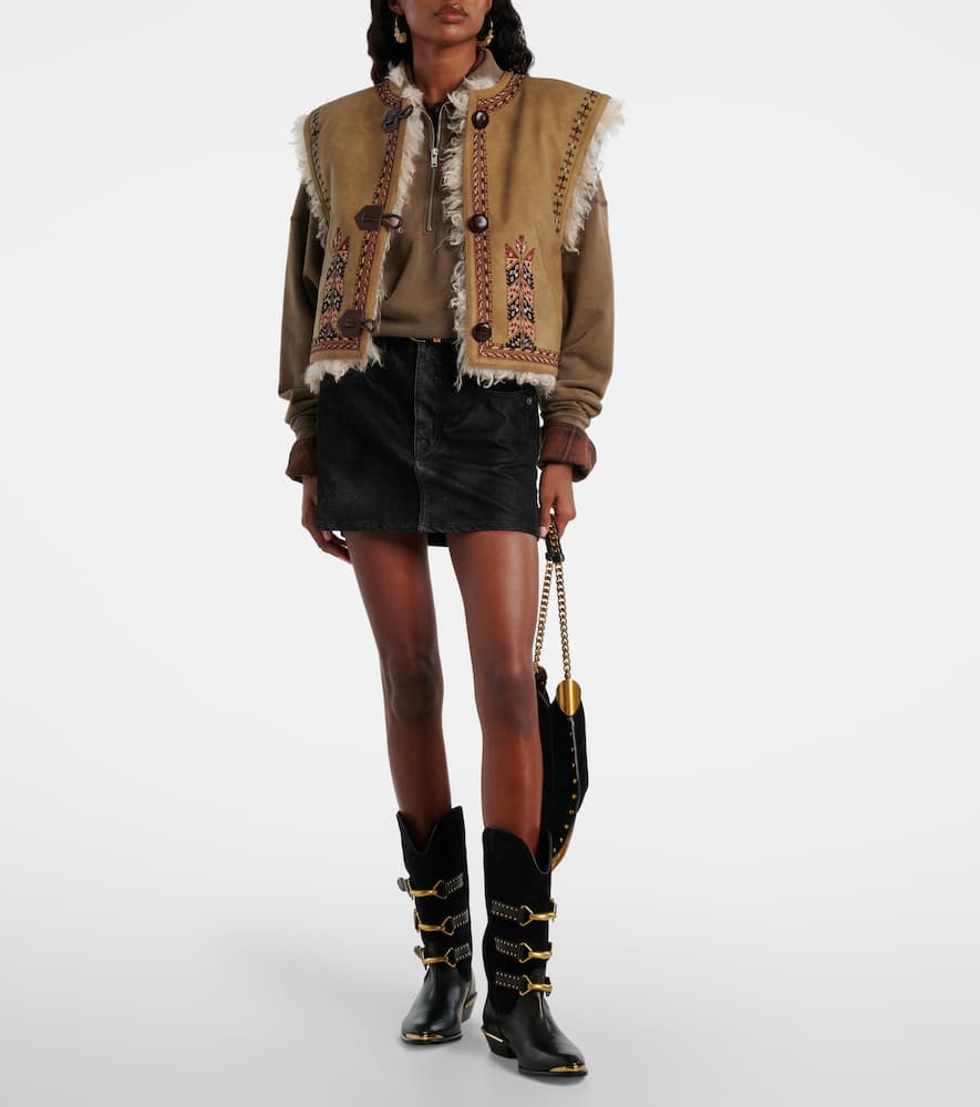 Clemencia embroidered vest