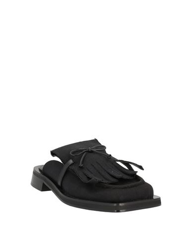 Woman Mules & Clogs Black Size 5 Textile fibers