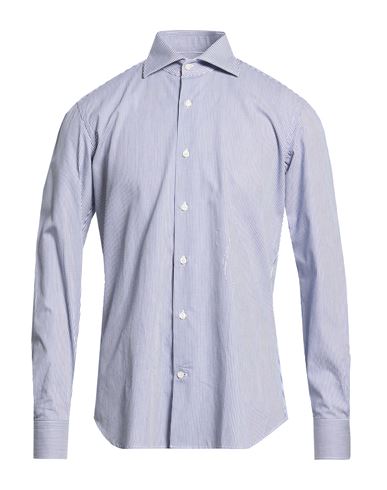 Man Shirt Blue Size 16 Cotton