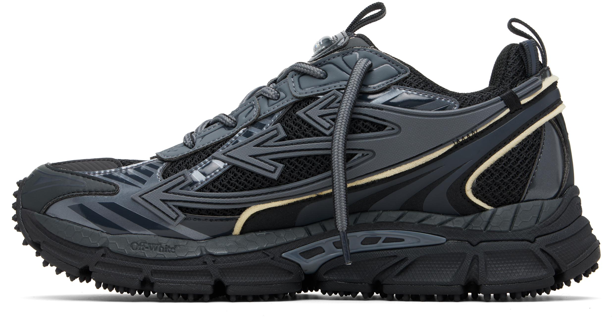 Black 'Be Right Back' Sneakers
