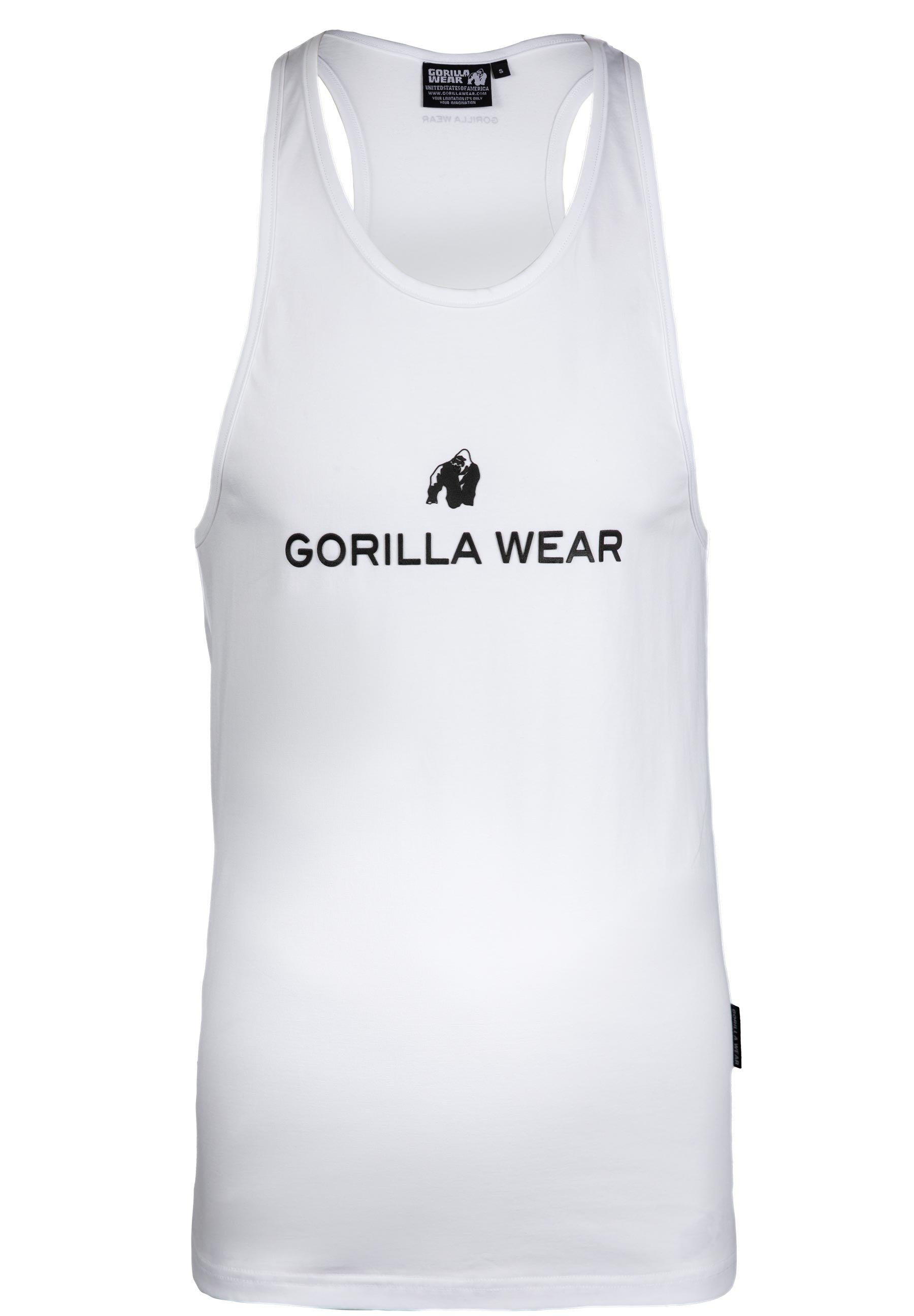 Carter Stretch Tank Top - White