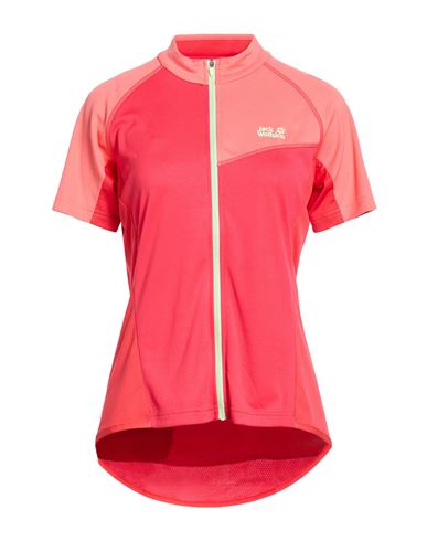 Woman Sweatshirt Coral Size S Polyester