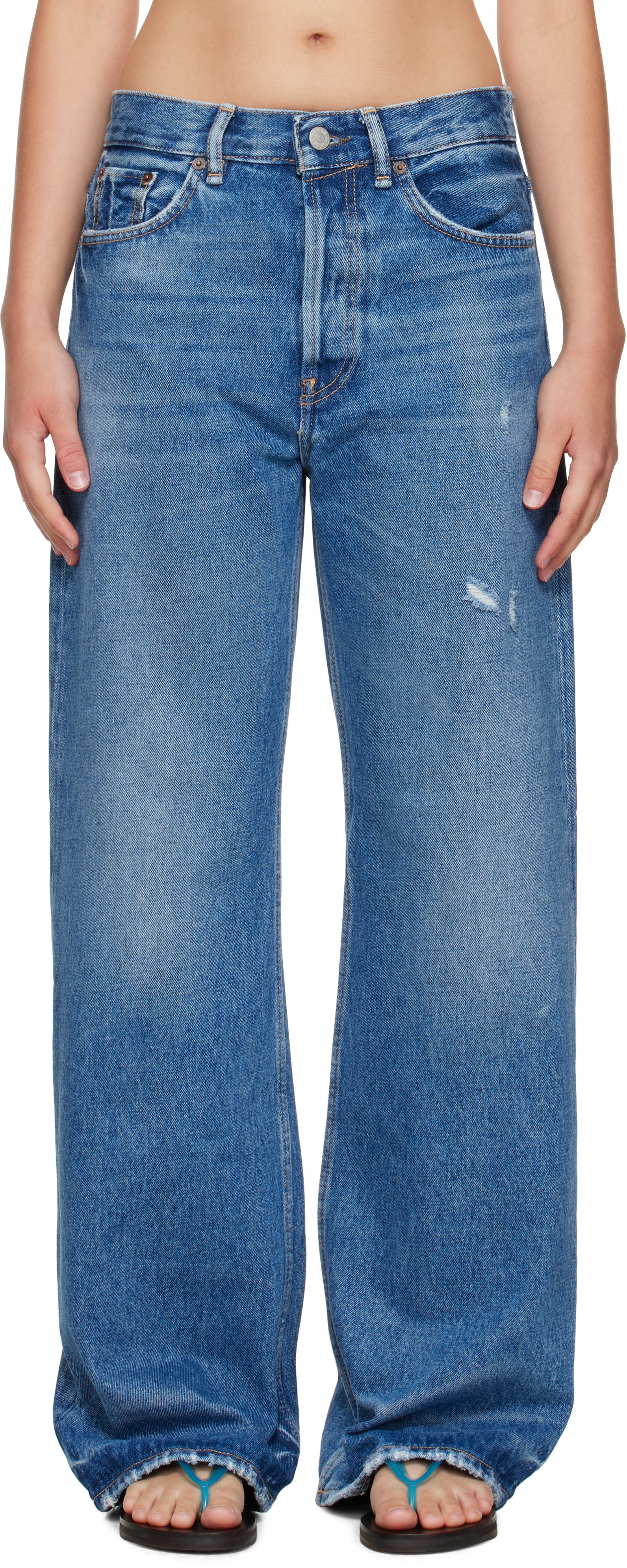 Blue Regular Fit 2021F Jeans