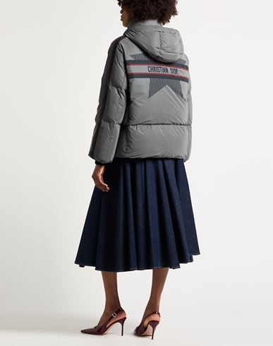 Woman Puffer Grey Size S Polyamide