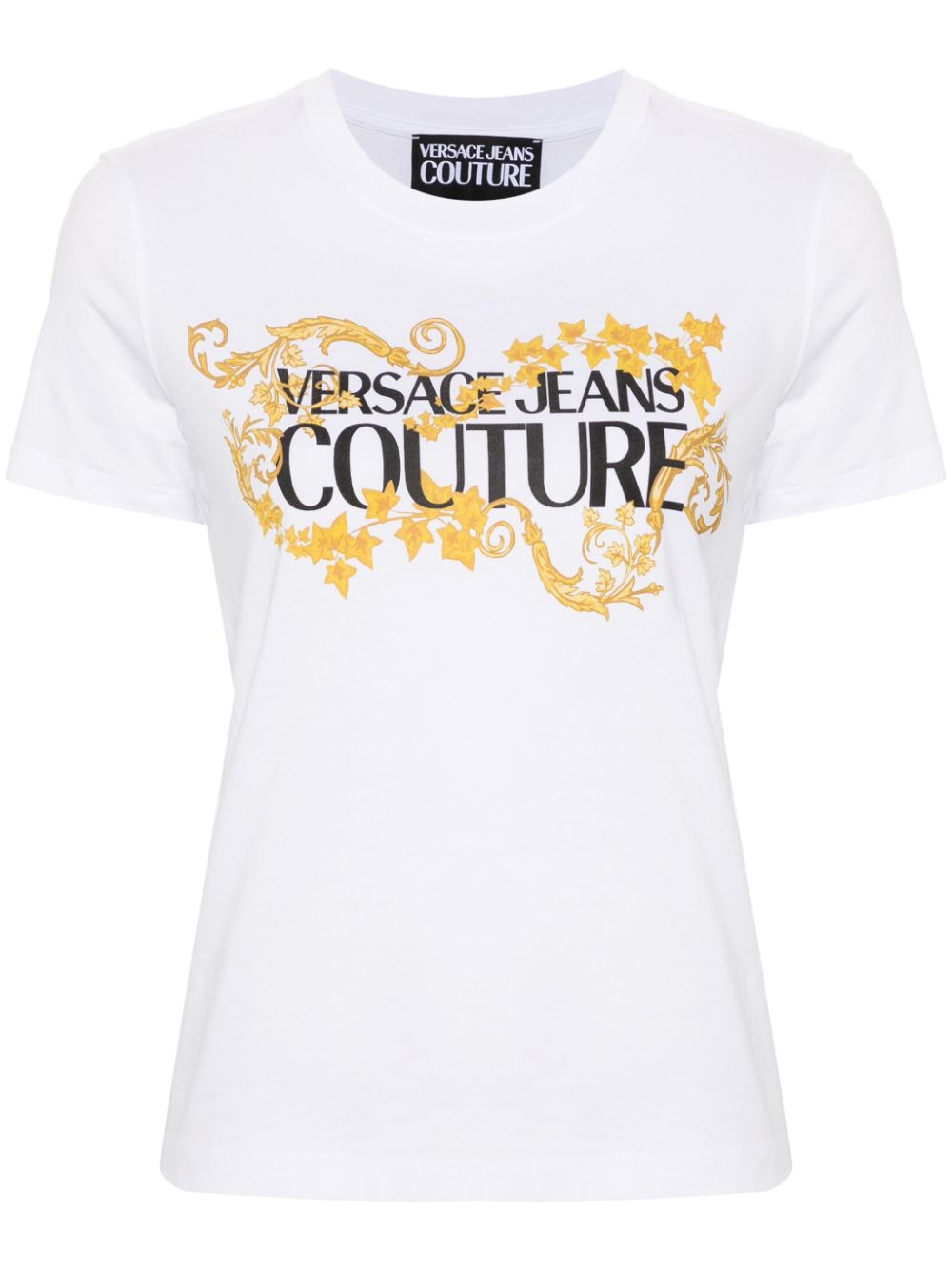 Logo-print cotton T-shirt - White