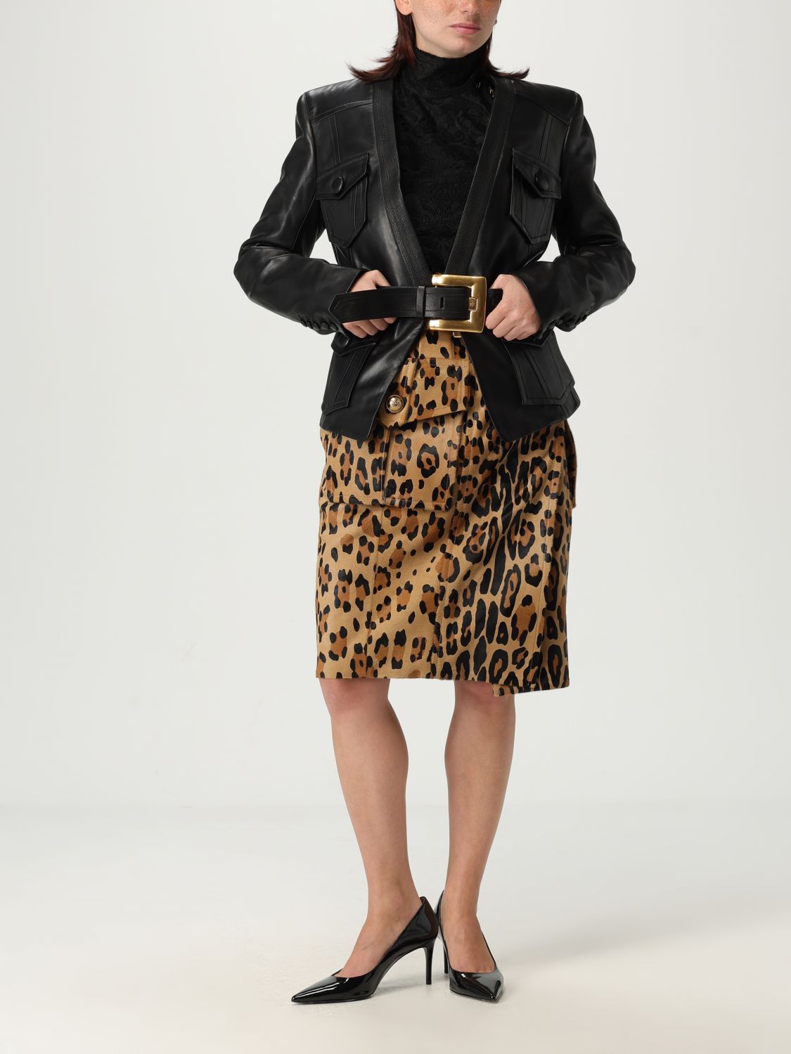 Skirt Woman color Beige