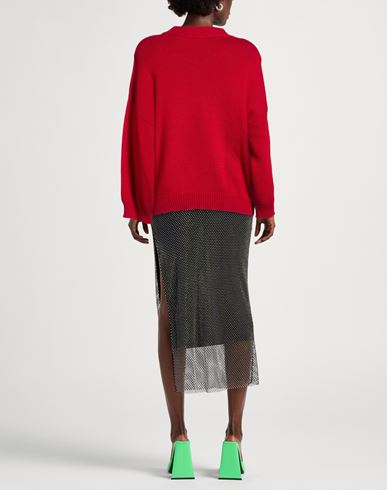 Woman Turtleneck Brick Size ONESIZE Viscose, Polyamide, Wool, Cashmere