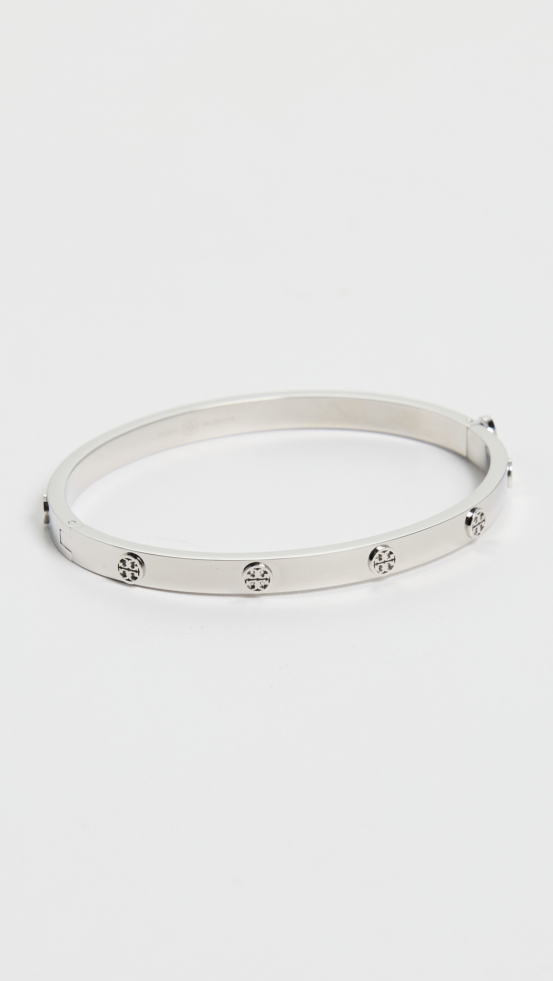 Miller Studs Hinge Bracelet 5mm Tory Silver One Size