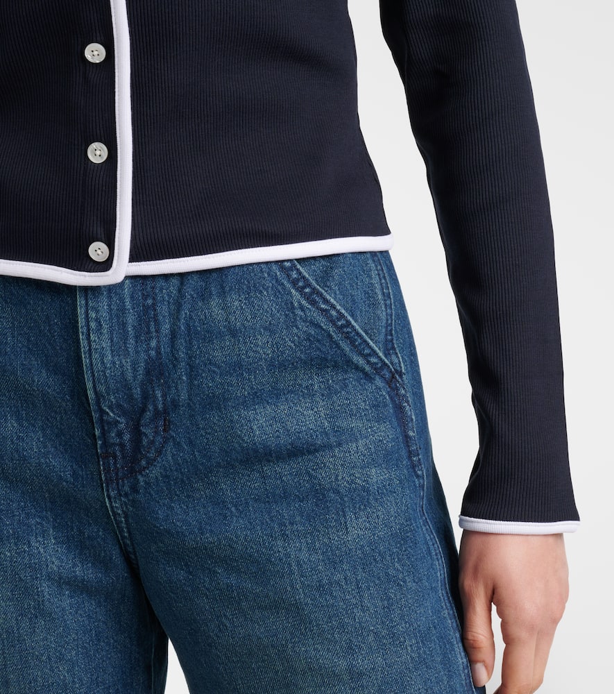 Wilmer cotton-blend cardigan
