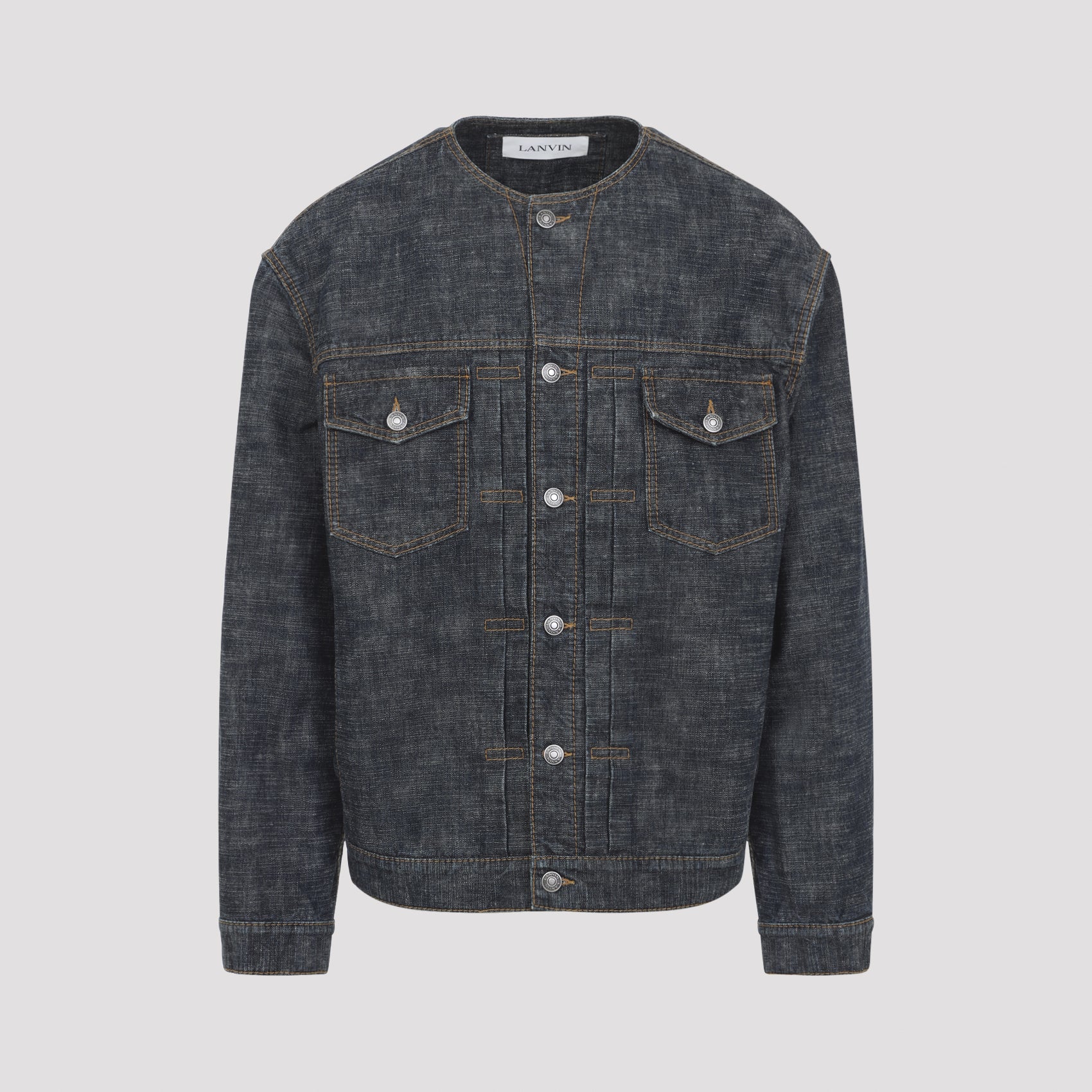 Buttoned Denim Jacket