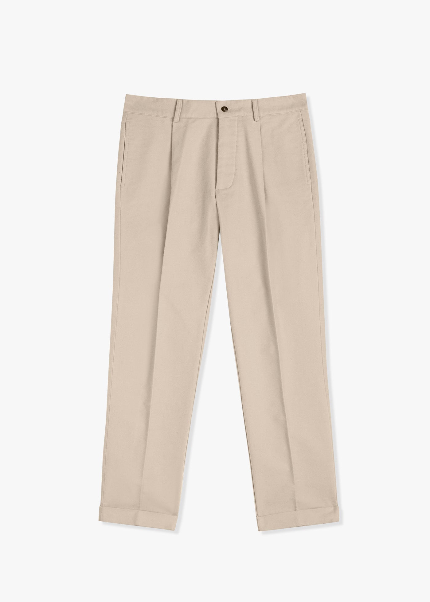 Aantioco Moleskin Trousers Beige - Unisex