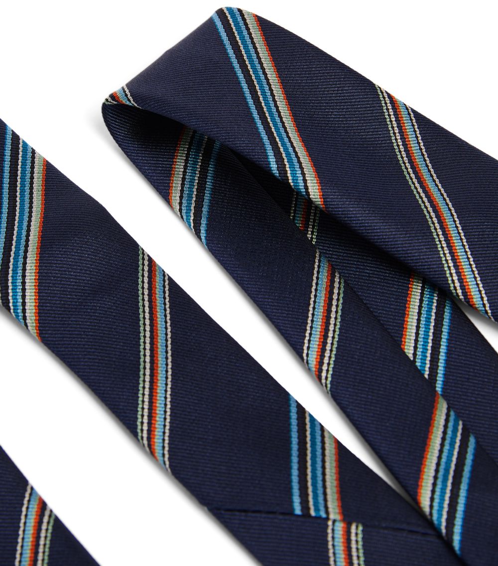 Silk Striped Tie