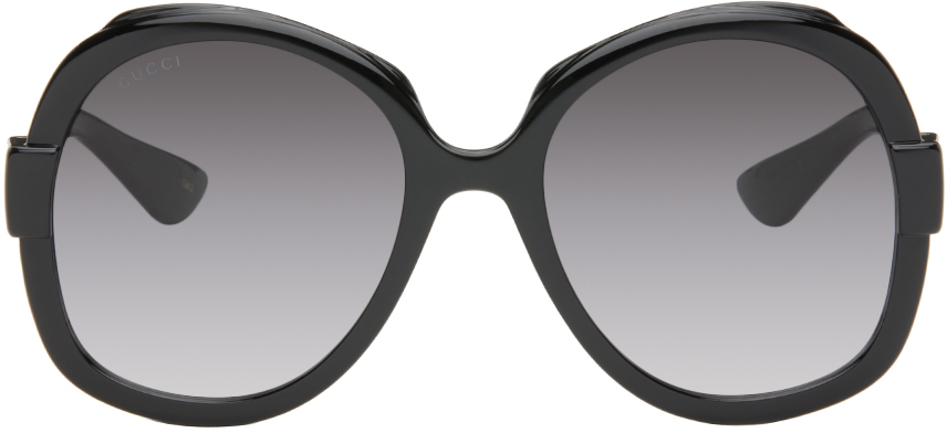 Gucci Black Oversized Sunglasses