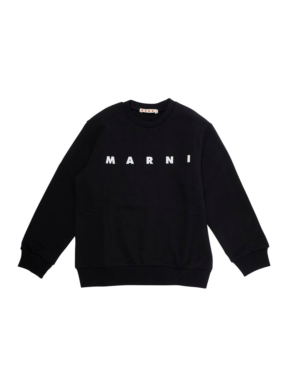 Logo-Embroidered Cotton Sweatshirt — Black