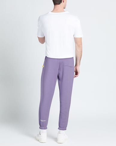 Man Pants Lilac Size S Cotton, Polyester